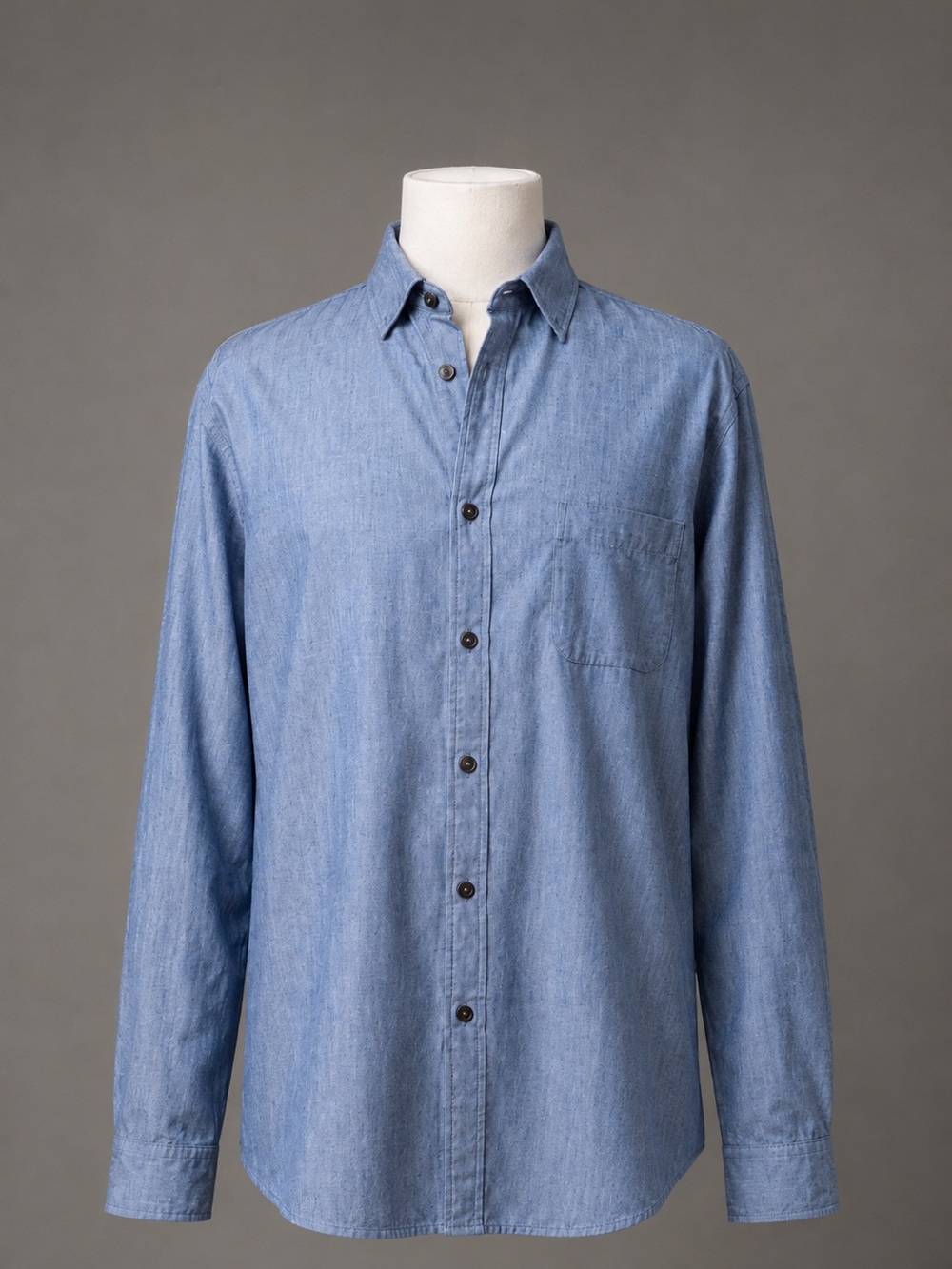 Club Room Men’s XL Slim Fit Blue Button Down Shirt